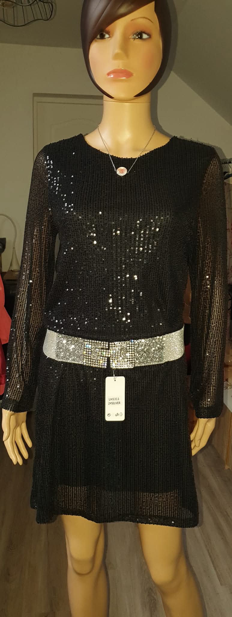 Robe à sequins