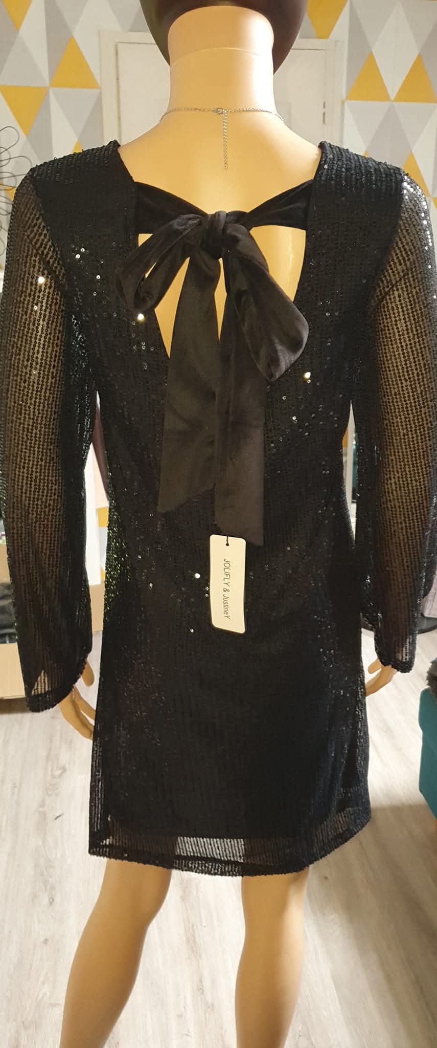 Robe à sequins