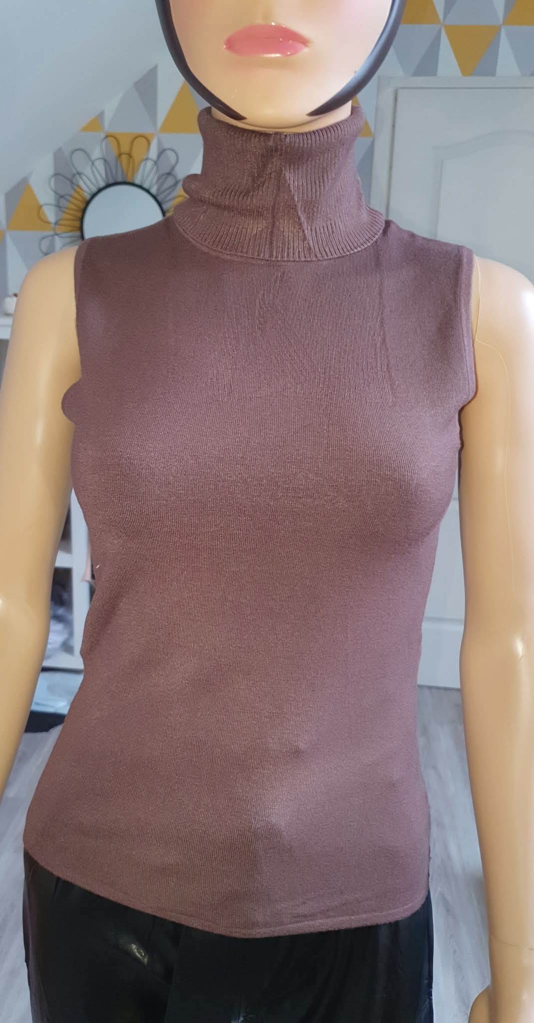 Pull sans manche