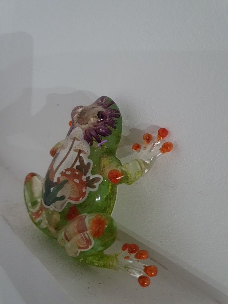 Grenouille en résine