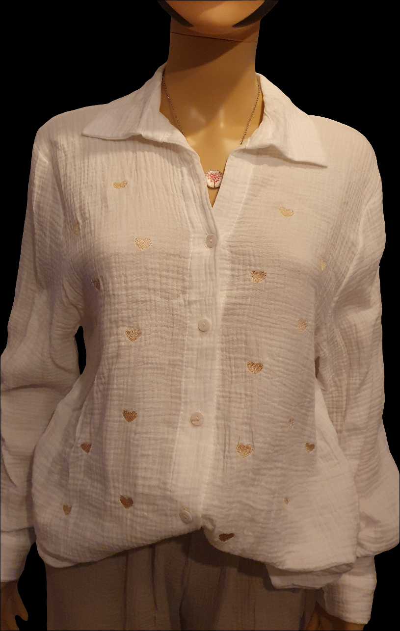 Chemise coeur