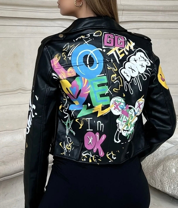 Veste à motifs.