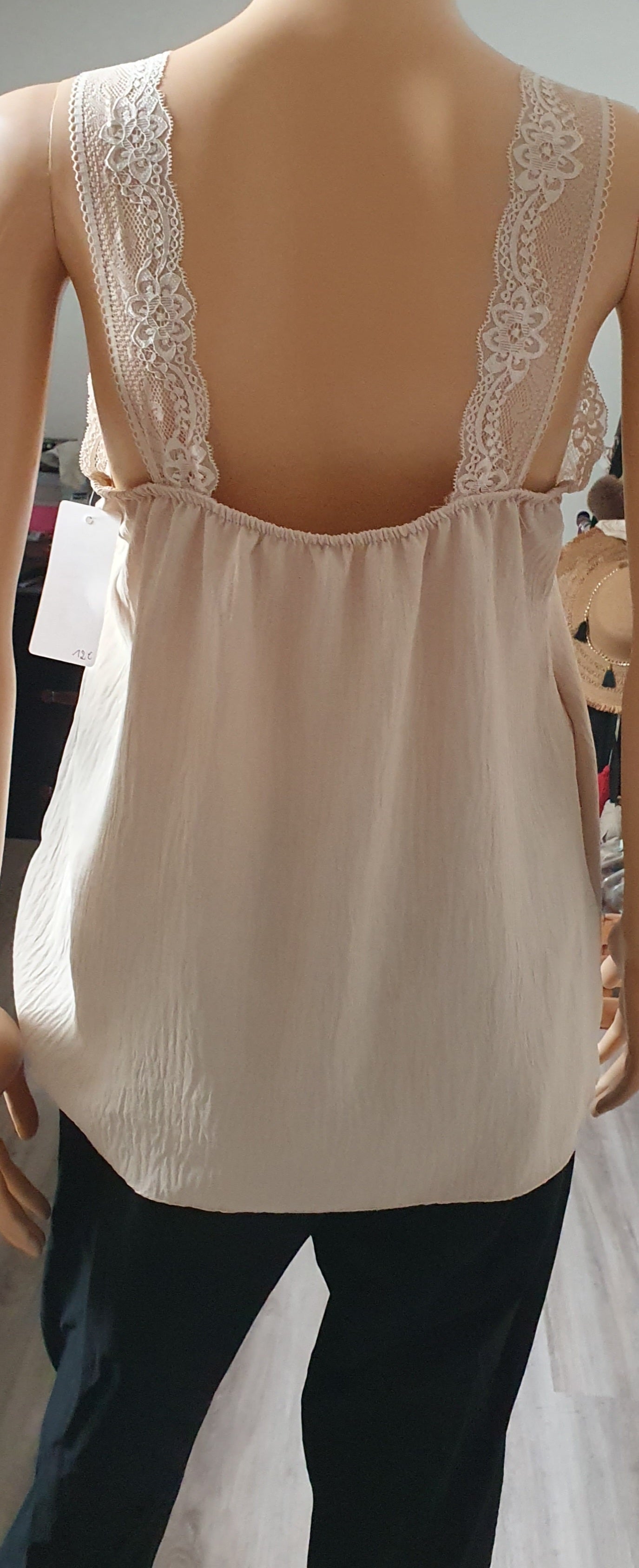 Débardeur beige