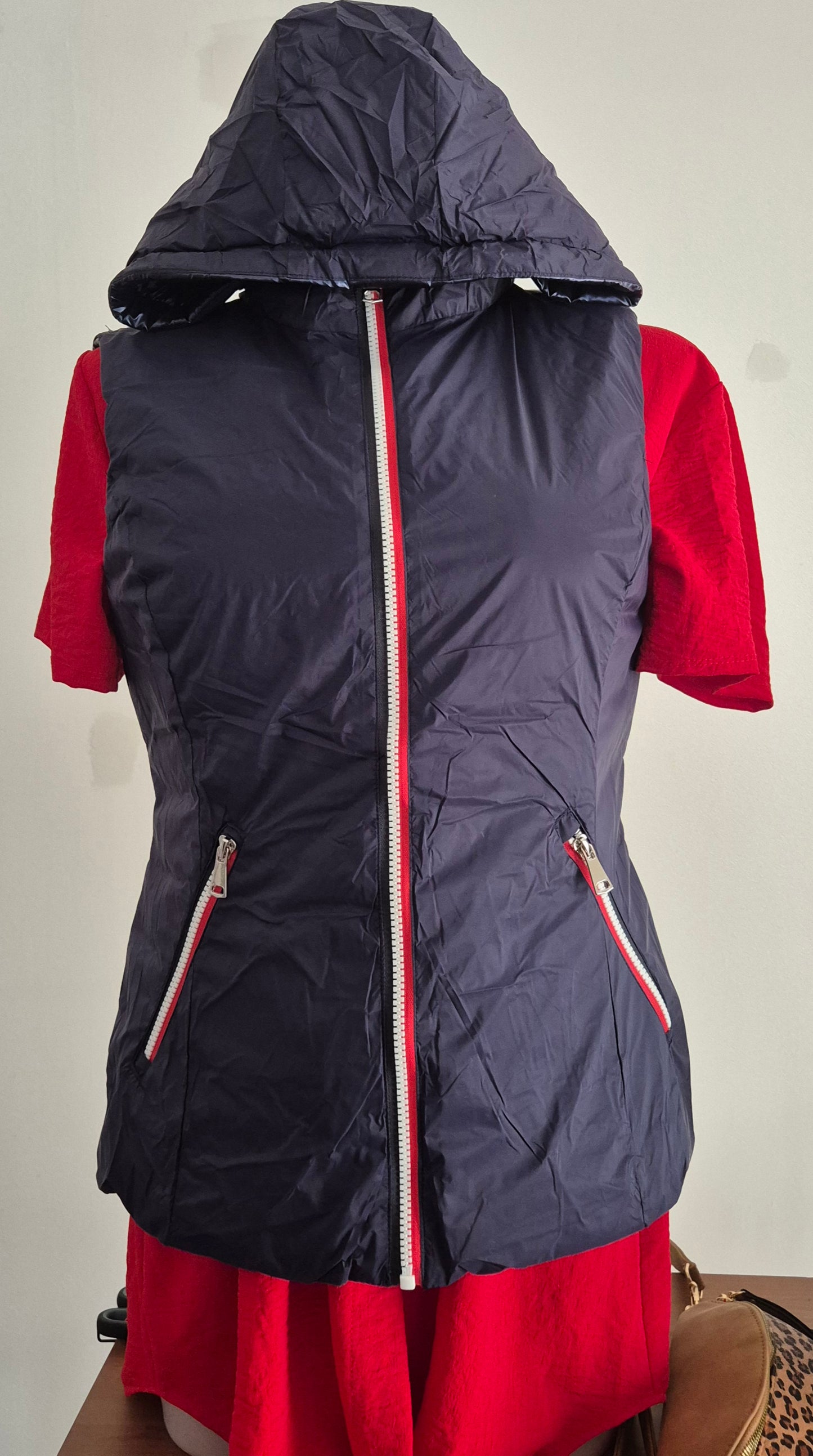 Doudoune réversible imperméable sans manche