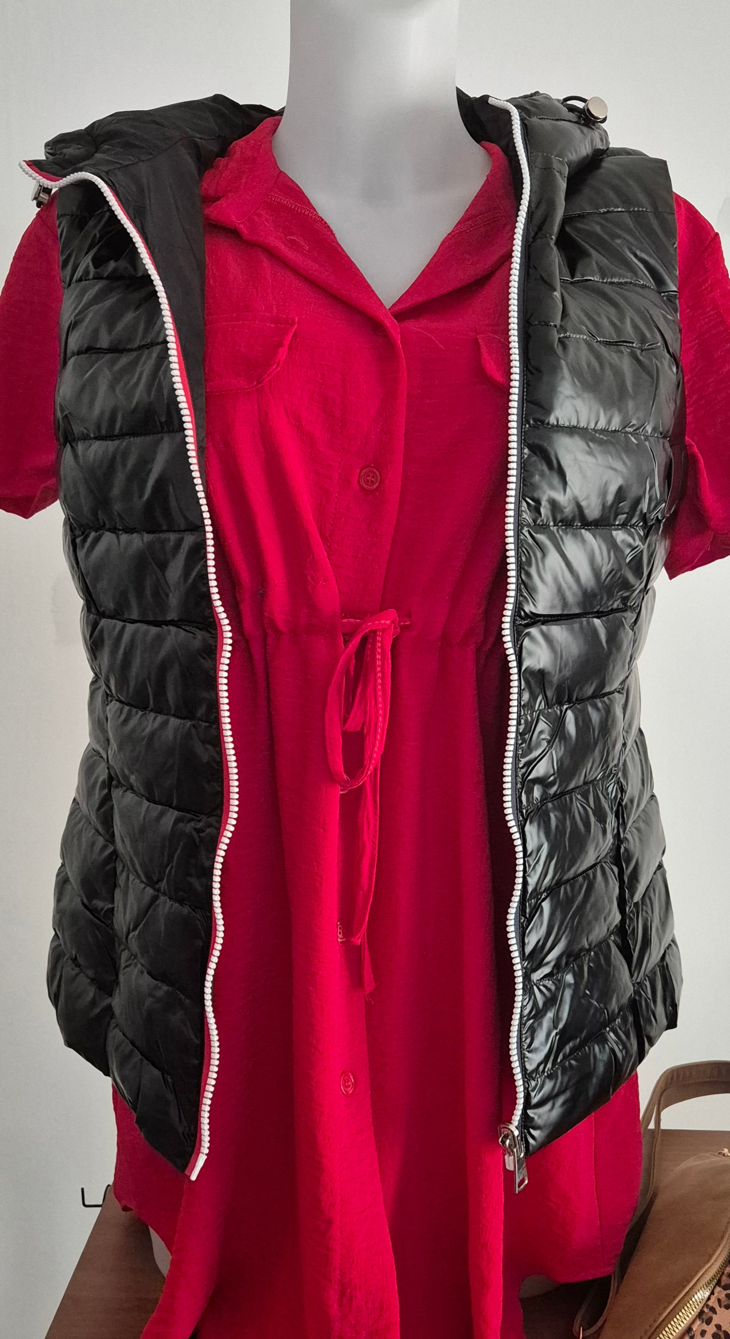Doudoune réversible imperméable sans manche