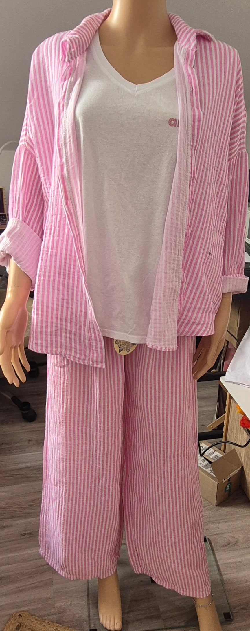 Pantalon en coton.