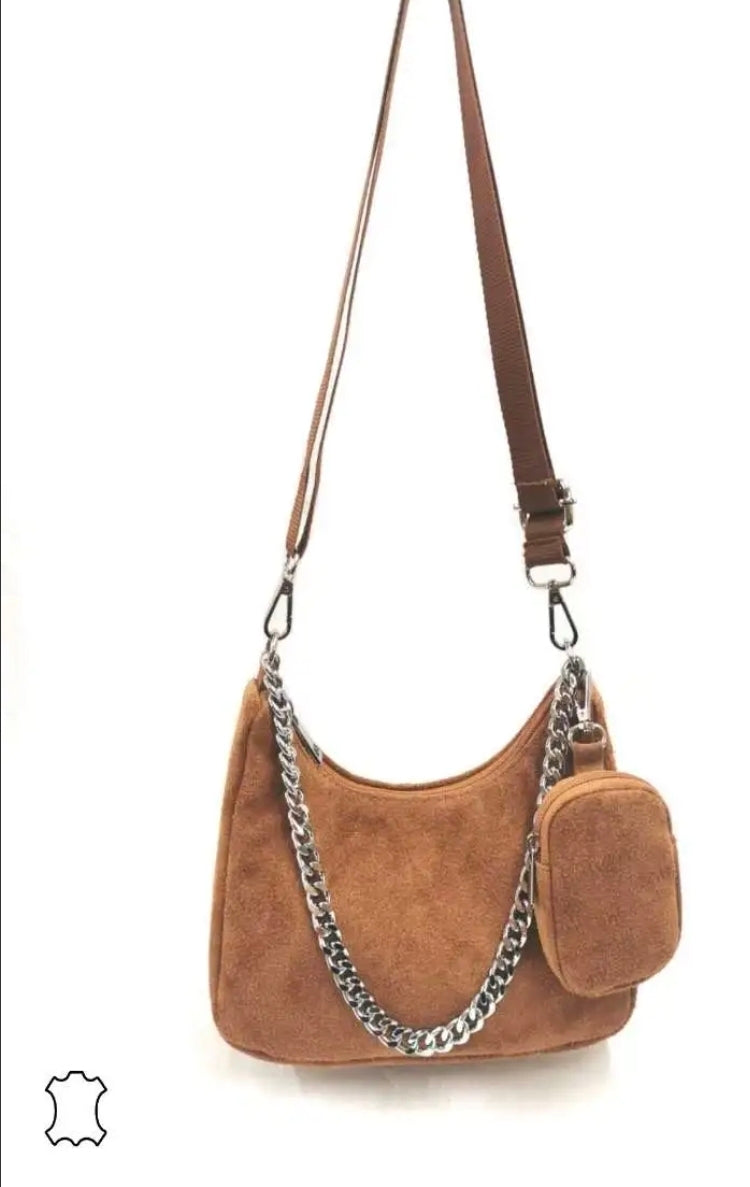 Sac en croûte de cuir