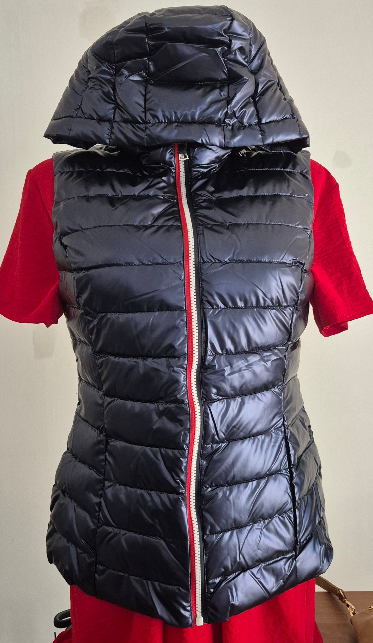 Doudoune réversible imperméable sans manche