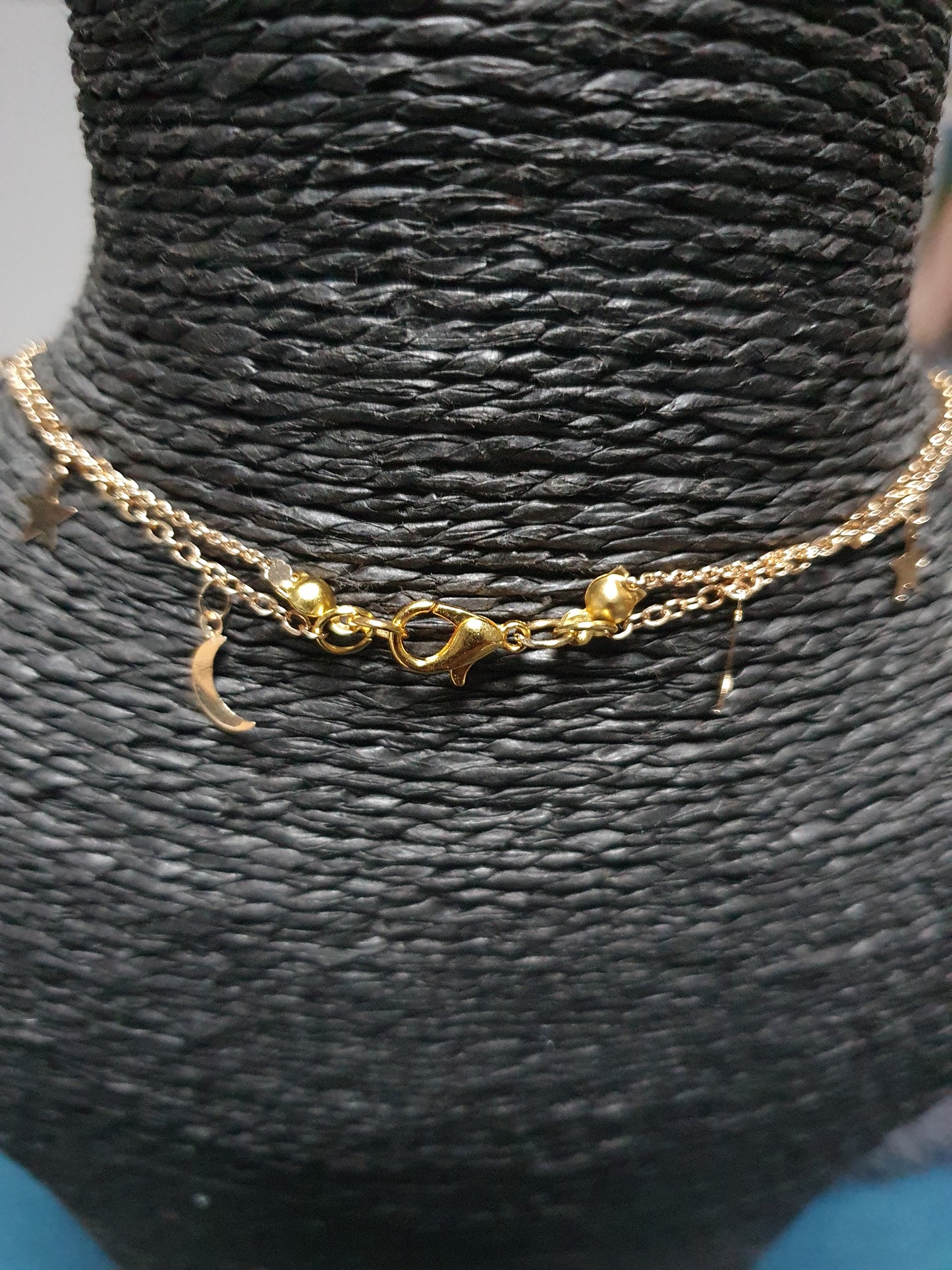 Collier double rangées