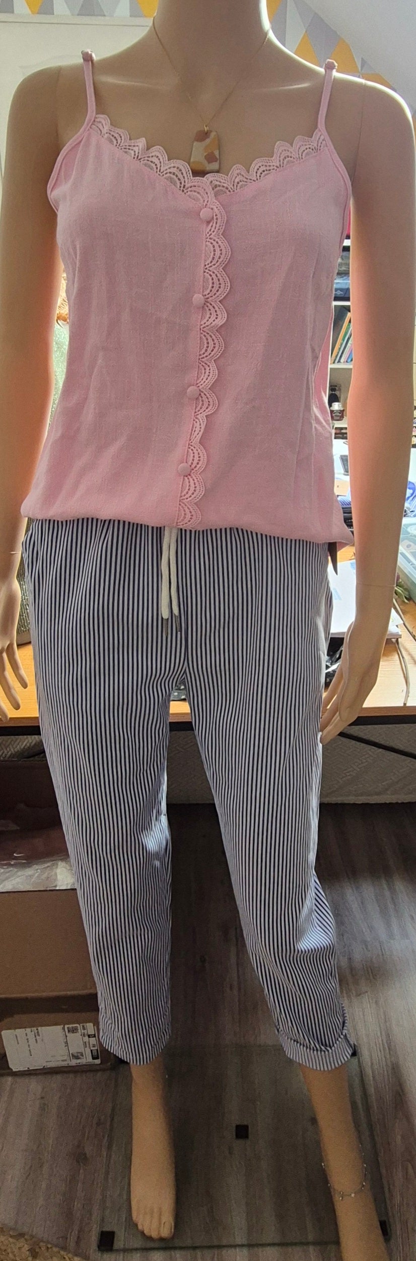 Pantalon rayé