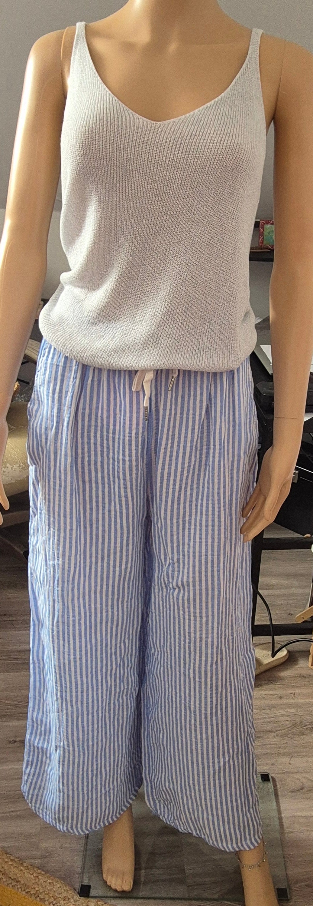 Pantalon en coton.