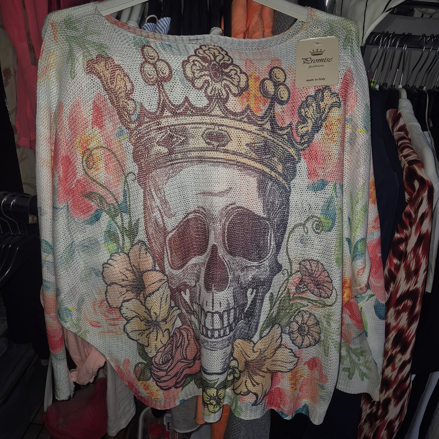 Pull tricot "aéré"