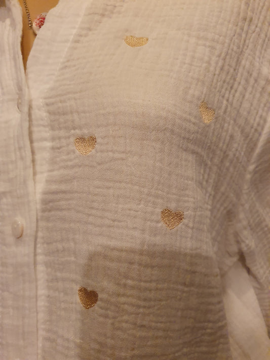 Chemise coeur