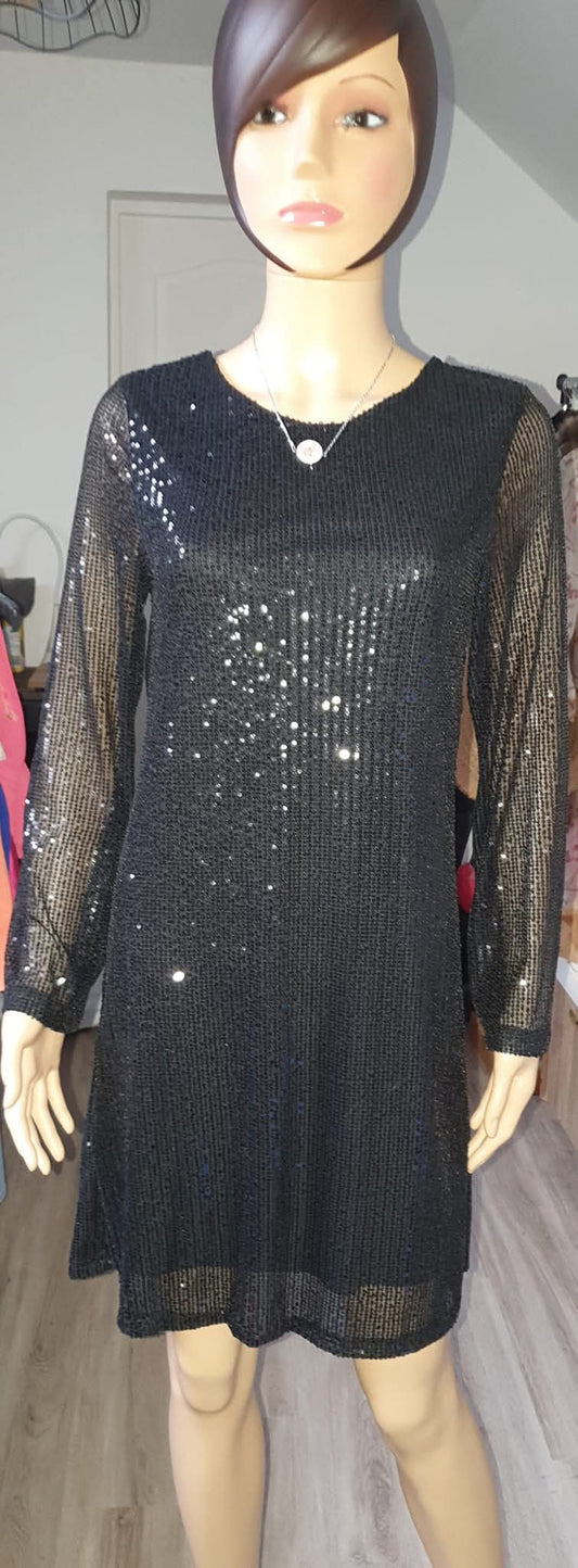 Robe à sequins