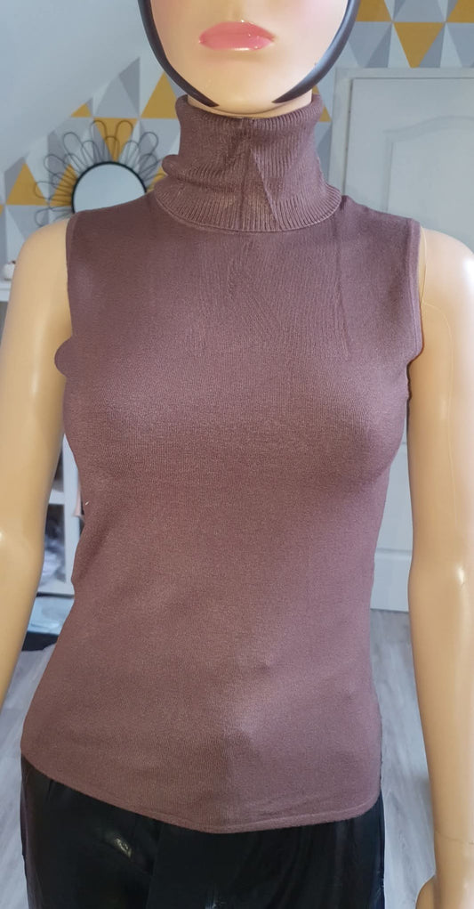 Pull sans manche
