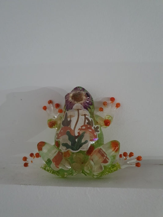 Grenouille en résine
