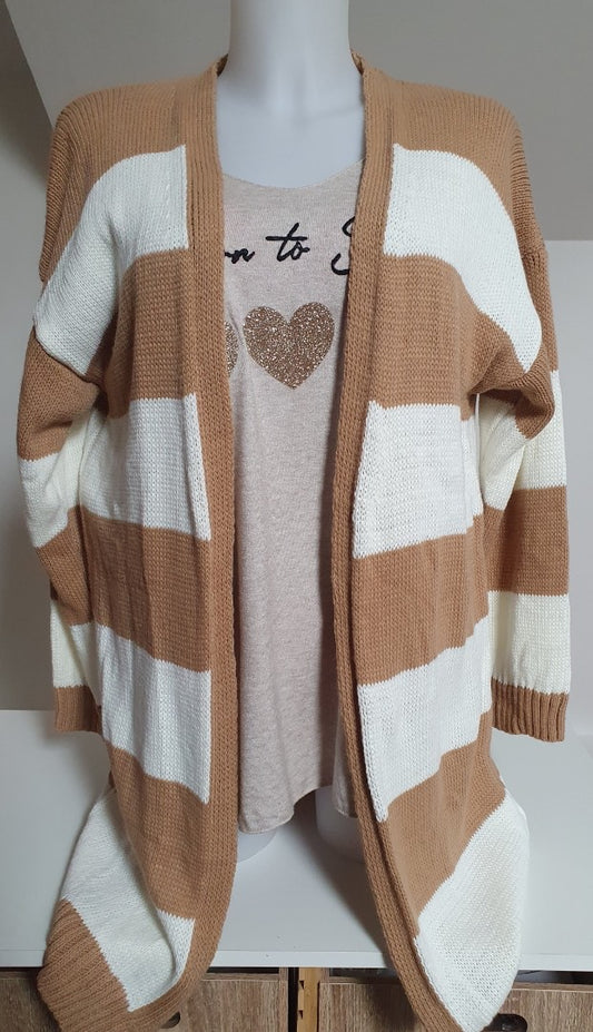 Gilet à rayure