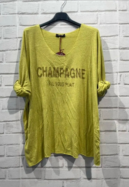 Pull champagne