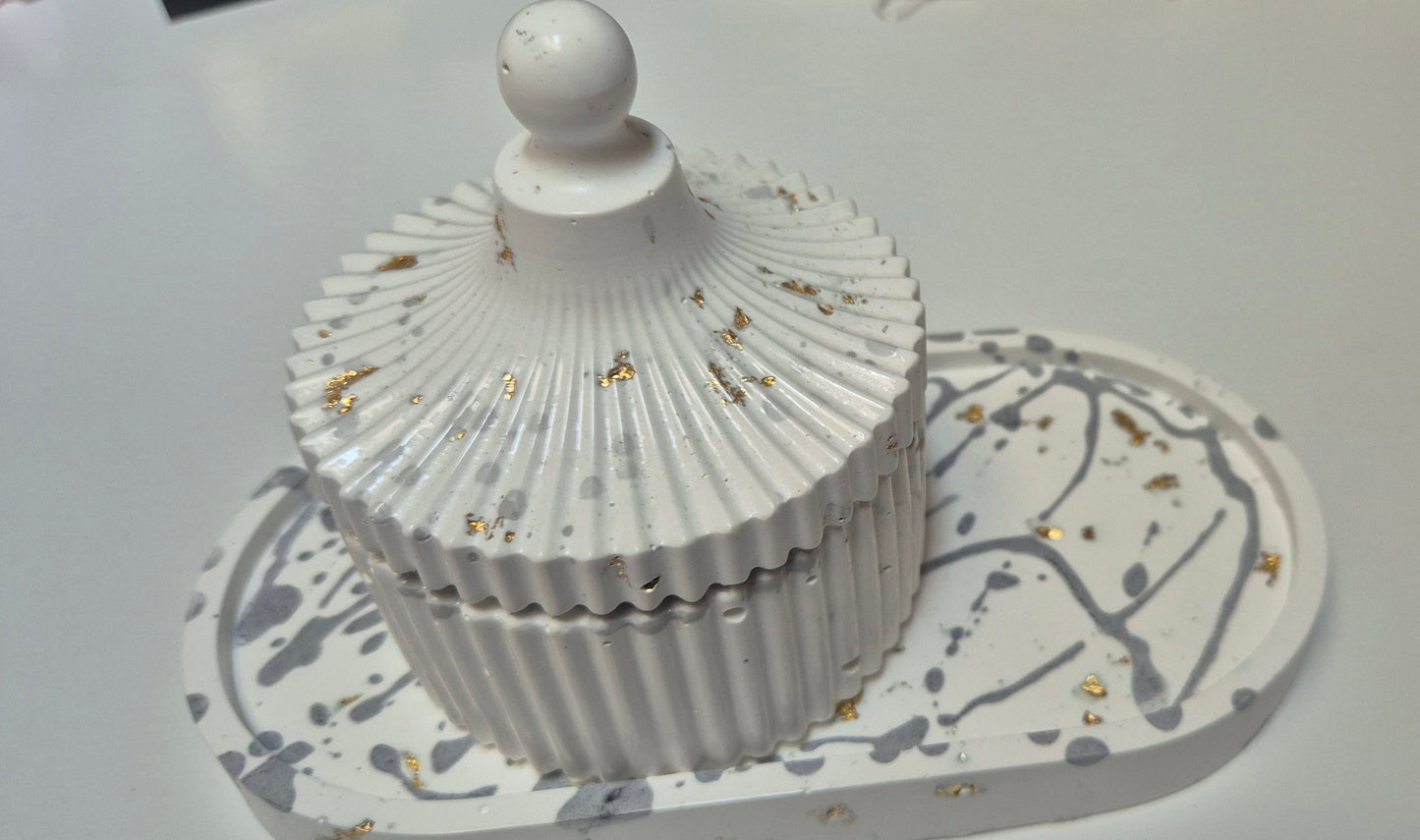 Plateau avec pot