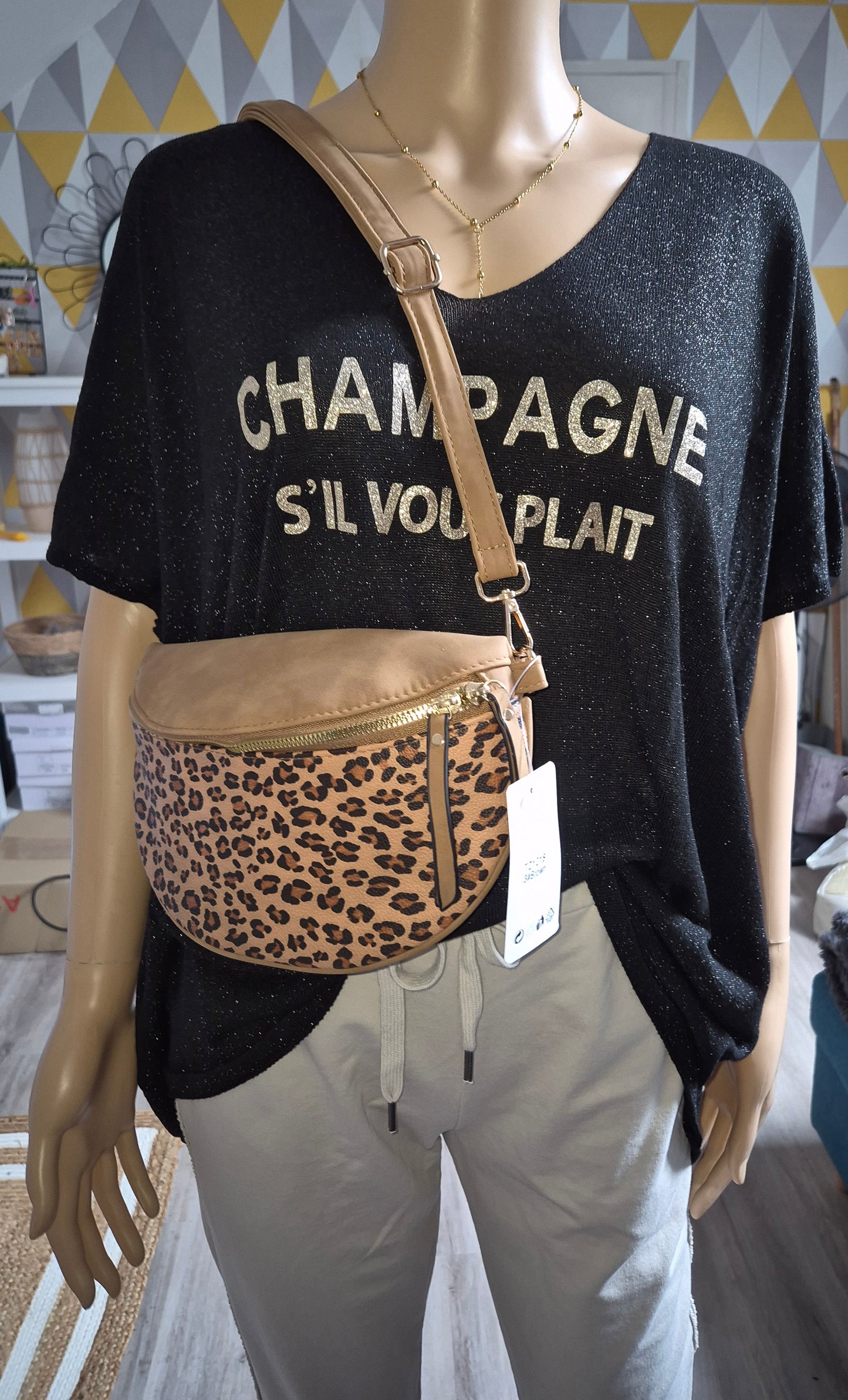 Pull fin sans manches