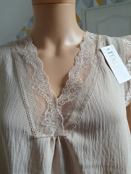Débardeur dentelle