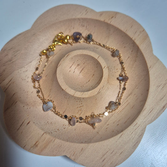 Bracelet double rangées