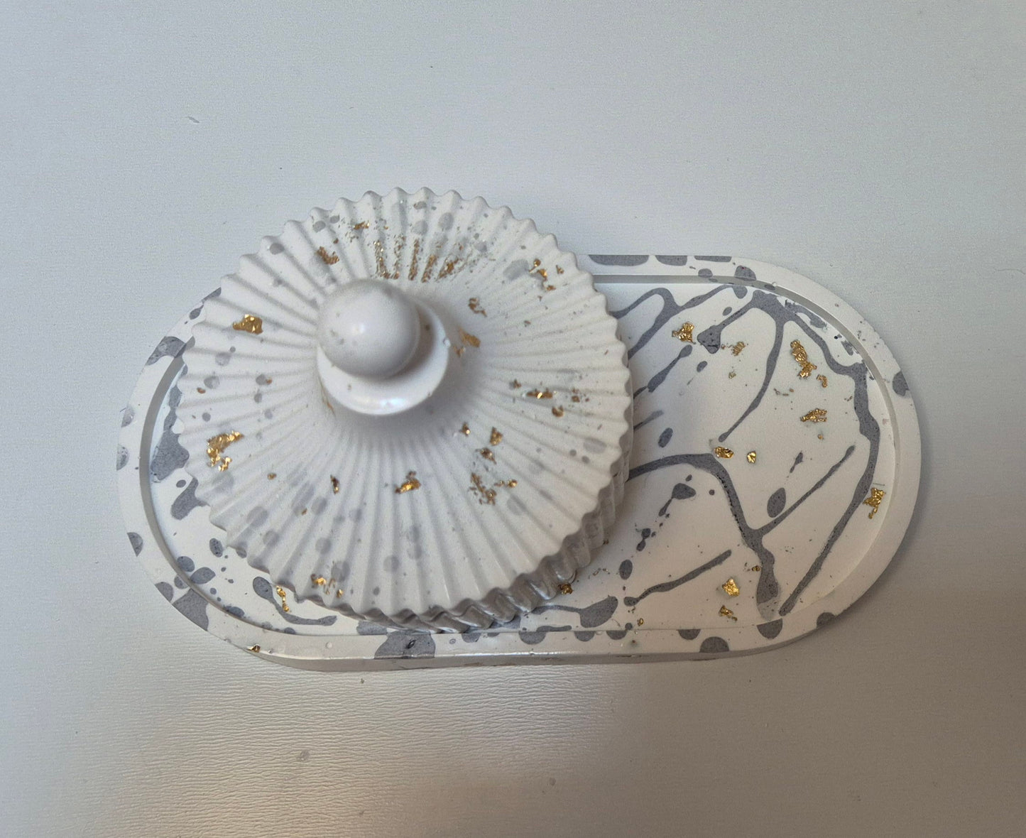 Plateau avec pot