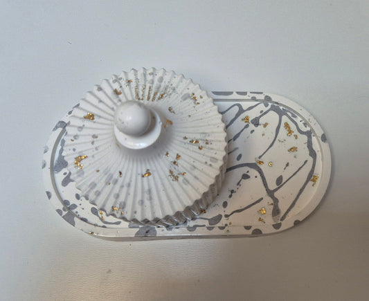 Plateau avec pot