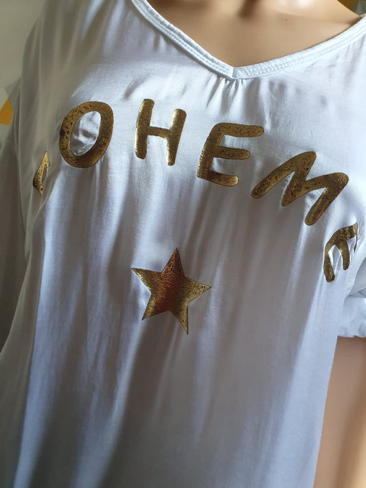 T shirt bohème