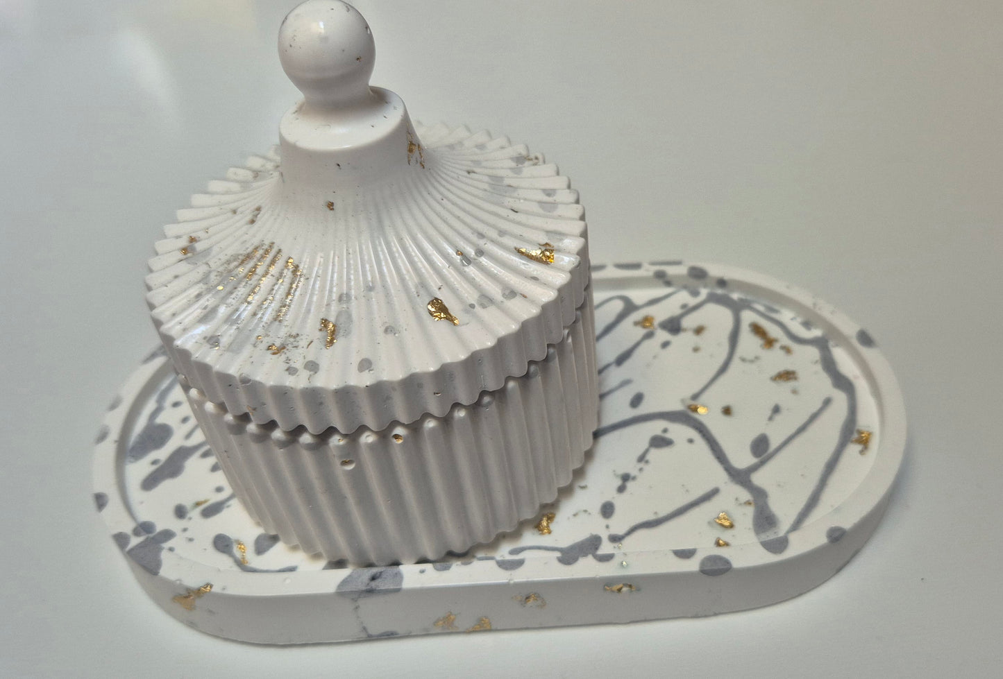 Plateau avec pot