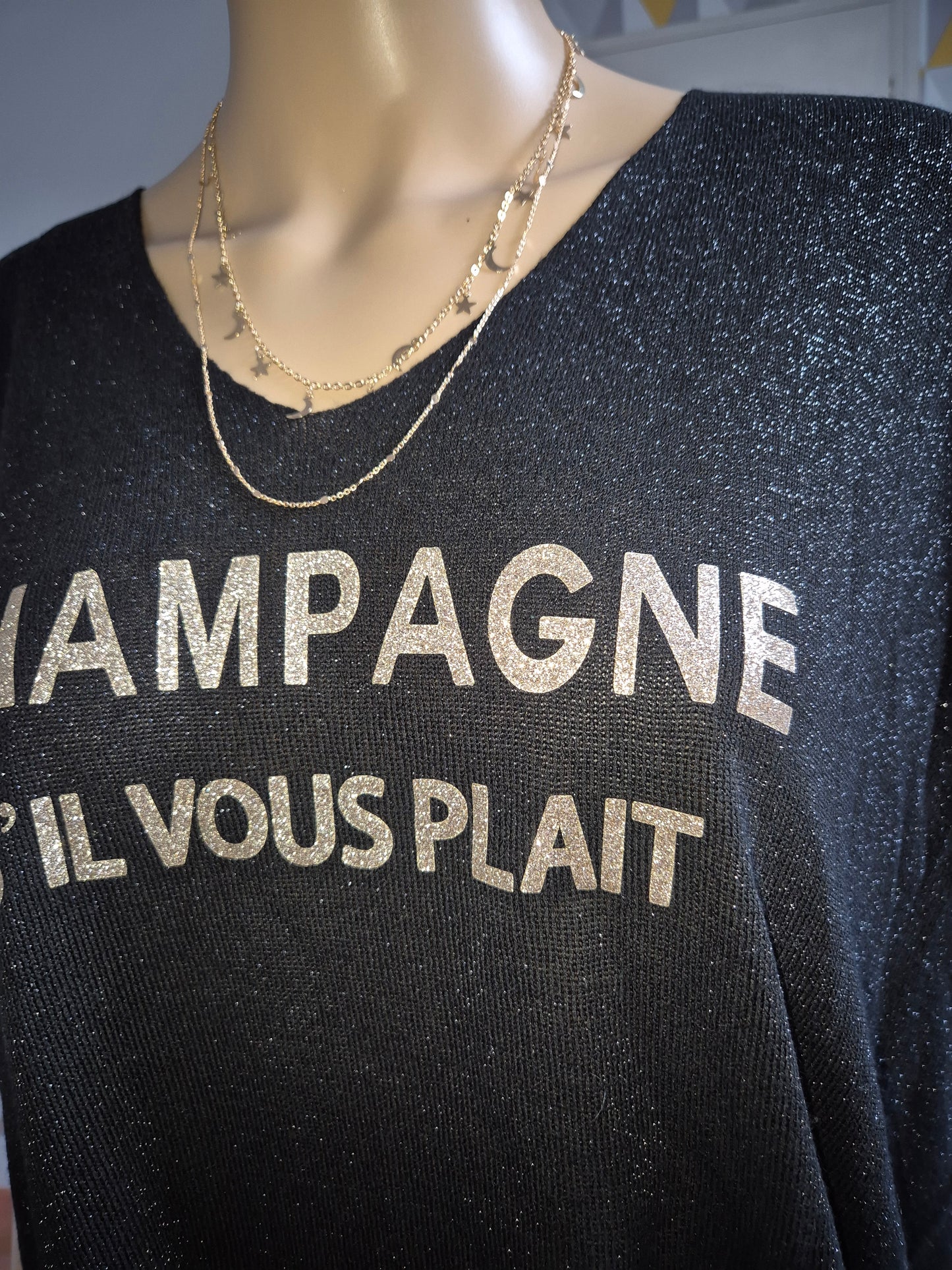 Pull fin sans manches