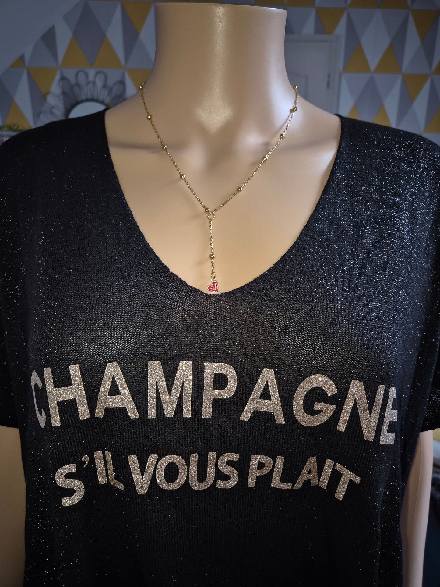 Pull fin sans manches