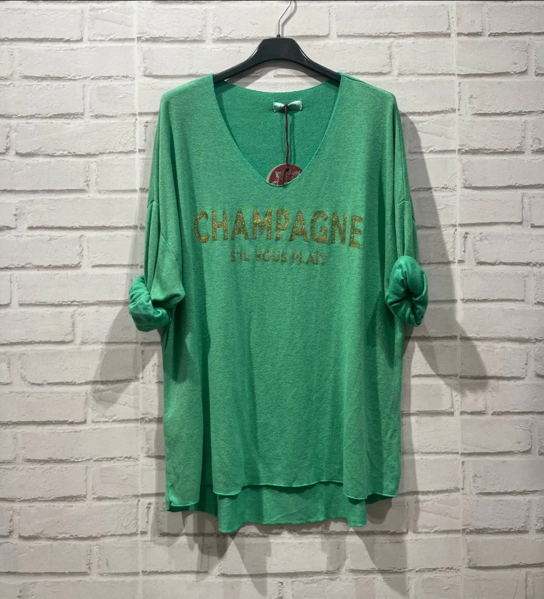 Pull champagne